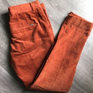 Scotch & Soda burnt orange corduroy pants